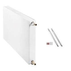 Heizkörper Komplett Set Buderus Logatrend C-Plan Typ 33 - Flachheizkörper