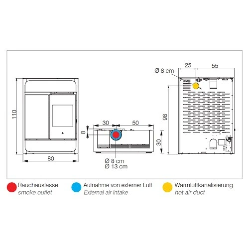 Pelletofen Edilkamin Bild Air Tight C Up 9,1 KW 5 Pelletofen Edilkamin Bild Air Tight C Up 9,1 KW – Bild 3