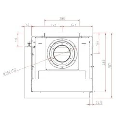 Gaskamin Schmid Ekko G L 45 -Brunner Verkäufe Ekko G L 45 techn 2 900x900