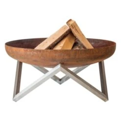 Feuerschale Svenskav Design Z, Rohstahl, Ø 45 Cm