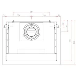 Gaskamin Schmid Ekko G U 67 -Brunner Verkäufe Gas Kamineinsatz Ekko G U 67 techn 2 900x900