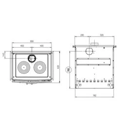 Holzherd La Nordica Mamy 8,7 KW 8 Holzherd La Nordica Mamy 8,7 KW -Brunner Verkäufe Holzherd La Nordica Mamy tehn 2 900x900