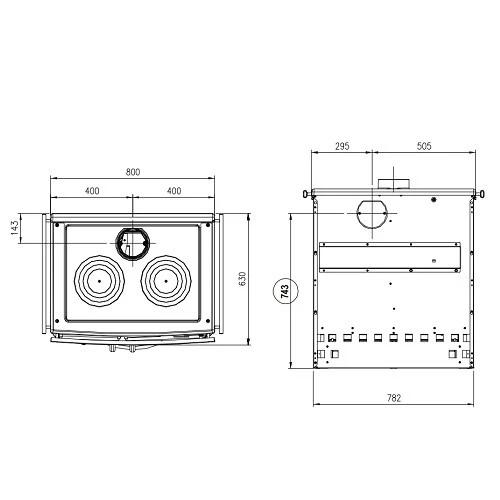 Holzherd La Nordica Mamy 8,7 KW 5 Holzherd La Nordica Mamy 8,7 KW – Bild 3