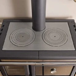 Holzherd La Nordica Rosa XXL 5.0 - Steel 11 KW -Brunner Verkäufe Holzherd La Nordica Rosa XXL 5 0 detail 900x900