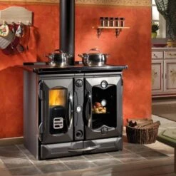 Holzherd La Nordica TermoSuprema Compact DSA 18,5kW Wasserführend -Brunner Verkäufe Holzherd La Nordica TermoSuprema Compact DSA wasserfuehrend ambiental 900x900