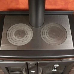 Holzherd La Nordica TermoSuprema Compact DSA 18,5kW Wasserführend -Brunner Verkäufe Holzherd La Nordica TermoSuprema Compact DSA wasserfuehrend detail 900x900