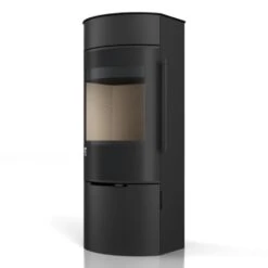 Kaminofen Drooff Andalo 3 M 6 KW -Brunner Verkäufe Kaminofen Drooff Andalo 3 M Stahl schwarz Right 900x900