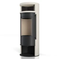 Kaminofen Drooff Aprica 2 Plus Trend 6 KW -Brunner Verkäufe Kaminofen Drooff Aprica 2 Plus Trend PremiumWhite Right 900x900