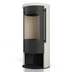 Kaminofen Drooff Aprica 2 | 6 KW -Brunner Verkäufe Kaminofen Drooff Aprica 2 PremiumWhite right 900x900