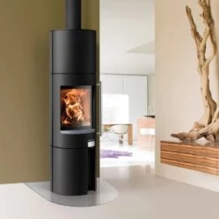 Kaminofen Haas Und Sohn FICUS II RLU 5 KW -Brunner Verkäufe Kaminofen Haas und Sohn FICUS II RLU ambiental 900x900