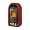 Kaminofen La Nordica Stefany Forno BII 10,6 KW Mit Backfach -Brunner Verkäufe Kaminofen La Nordica Stefany Forno BII bordeaux 900x900