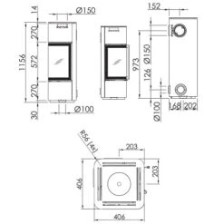 Kaminofen Spartherm Cubo S 5,9 KW 7 Kaminofen Spartherm Cubo S 5,9 KW -Brunner Verkäufe Kaminofen Spartherm Cubo S 5 9kW 900x900