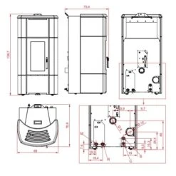 Pelletofen PALAZZETTI Ecofire Ermione Idro 26 KW Wasserführend 7 Pelletofen PALAZZETTI Ecofire Ermione Idro 26 KW Wasserführend -Brunner Verkäufe Palazzetti Pelletofen Ermione Idro Technisches 900x900 1