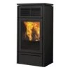 Pelletofen Edilkamin Slide2 7 Up 6,9 KW -Brunner Verkäufe Pelletofen Edilkamin Slide Stahl Schwarz 900x900
