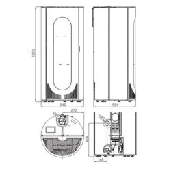 Pelletofen Haas Und Sohn Premium HSP 4.0 F3 | 8 KW -Brunner Verkäufe Pelletofen Haas und Sohn Premium HSP 4 0 F3 tech 900x900