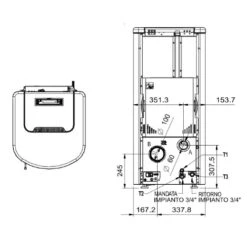 Pelletofen La Nordica Extraflame Rosanna Idro 14,2 KW Wasserführend -Brunner Verkäufe Pelletofen La Nordica Extraflame Rosanna Idro tehn2 900x900