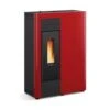 Pelletofen La Nordica Extraflame Virna Idro 14,5 KW Wasserführend -Brunner Verkäufe Pelletofen La Nordica Extraflame Virna Idro bordeaux 900x900