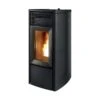 Pelletofen MCZ STAR Hydromatic 12 M2+ 11,9 KW Wasserführend -Brunner Verkäufe Pelletofen MCZ STAR Schwarz matt 900x900