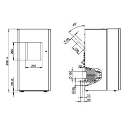 Pelletofen Wodtke Frank Water+ 8/10 KW Wasserführend -Brunner Verkäufe Pelletofen Wodtke frank water teh1 2023 900x900