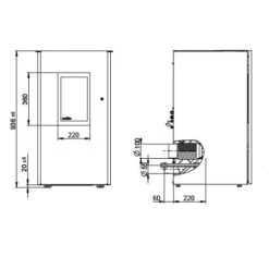 Pelletofen Wodtke Pat Water+ 8/10 KW Wasserführend -Brunner Verkäufe Pelletofen Wodtke pat water teh1 2023 900x900