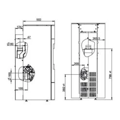 Pelletofen Wodtke Soleo.nrg V12 Air+ 6/8 KW -Brunner Verkäufe Pelletofen Wodtke soleo nrg V12 air teh2 900x900