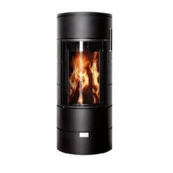 Kaminofen Cera Design Rondotherm Titan Mini 6 KW Raumluftunabhängig