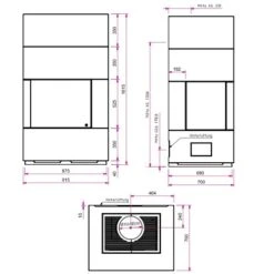 Gaskamin Camina S30 G 9 Gaskamin Camina S30 G -Brunner Verkäufe S30 G Ekko G L 67 und Wandanschluss 900x900