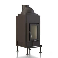Kachelofeneinsatz Brunner HKD 2.6 K Drehtür Flachglas 7 KW