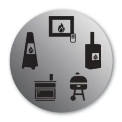 Gaskaminofen Max Blank Rio S Gas Steel