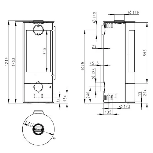 Kaminofen Olsberg Palena Compact 5 KW 5 Kaminofen Olsberg Palena Compact 5 KW – Bild 3