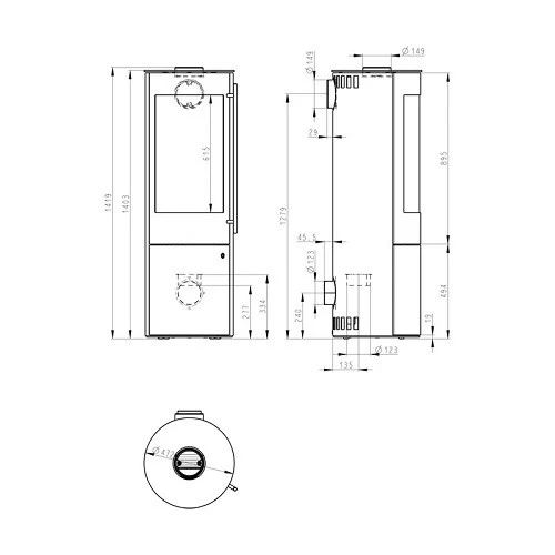 Kaminofen Olsberg Palena Plus Compact 5 KW 7 Kaminofen Olsberg Palena Plus Compact 5 KW – Bild 5