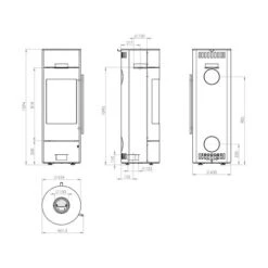 Kaminofen Olsberg Tipas PowerBloc! Compact 4 KW -Brunner Verkäufe tipas pb 900x900